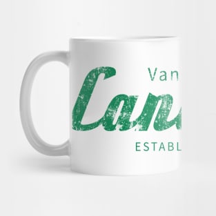 vancouver canucks vintage hockey Mug